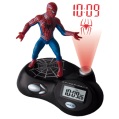 spiderman projection alarm clock