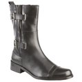stable buckle trim ankle boot