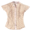 LXDirect stretch lace vintage blouse