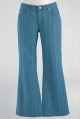 LXDirect striped bootcut jeans