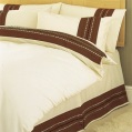 LXDirect suede design duvet cover set