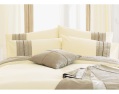 LXDirect suede design extra pillowcases