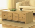 LXDirect teak coffee table