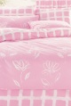 LXDirect tie-dye duvet cover and pillow case set
