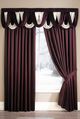 LXDirect unlined pleated satin curtains
