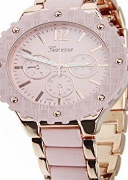 LY 2015 Latest Fashion Luxury Metal Wristwatch Rose Gold High Quality Quartz Watch Awesome for Ladies
