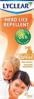 Lyclear, 2041[^]10080317 Head Lice Repellent Spray - 100ml 10080317