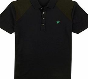 Lyle and Scott Mens Quilted Shoulder Polo Shirt