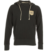 Lyle and Scott Black Hooded Sweatshirt