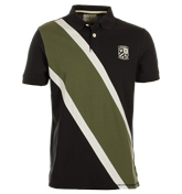 Lyle and Scott Black Sash Pique Polo Shirt