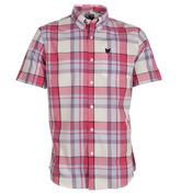 Lyle and Scott Festival Pink Check Shirt