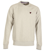Lyle and Scott Light Grey Marl Crew Neck