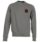 Lyle and Scott Mid Grey Marl Crew Neck Sweater