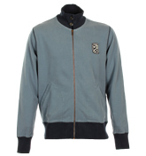 Lyle and Scott Niagra Blue Full Zip Sweatshirt