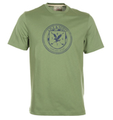 Lyle and Scott Nile Green Print T-Shirt