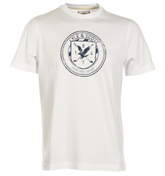 Lyle and Scott White Print T-Shirt