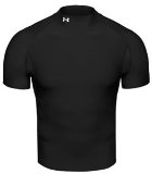 Lyle & Scott Under Armour Coldgear Mock Short Sleeve Black XL