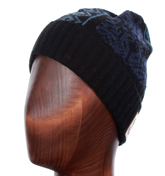 Lyle and Scott Vintage Black Fairisle Pattern