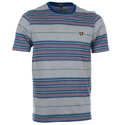 Lyle and Scott Vintage Ivory Jacq Stripe T-Shirt