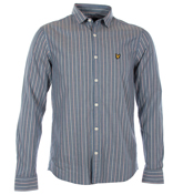 Lyle and Scott Vintage Light Chambray Jacquard