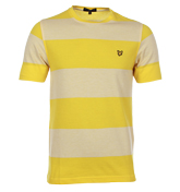 Lyle and Scott Vintage Maize Stripe T-Shirt
