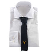 Lyle and Scott Vintage Navy Skinny Tie