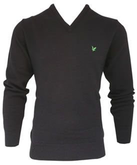 Green Eagle Knitted Sweater Navy