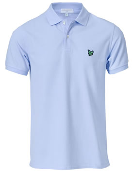lyle and scott Green Eagle Polo Sky Blue
