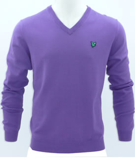 lyle and scott Green Eagle Thin Knitted Sweater Gospel