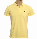 Vintage Lemon Pique Polo Shirt