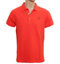 Lyle and Scott Vintage Orange Pique Polo Shirt