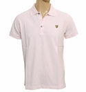 Vintage Pastel Pink Pique Polo Shirt