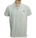 Lyle and Scott Vintage Pigeon Grey Pique Polo Shirt