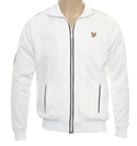 Lyle and Scott Vintage White Full Zip Tracksuit Top