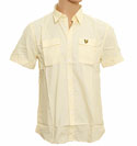 Vintage Yellow Short Sleeve Shirt