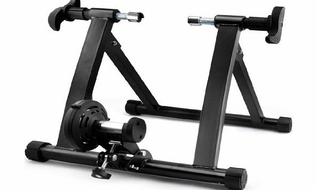 LYNCOL Bike Bicycle Magnetic Trainer Turbo Trainer Indoor Stationary Exercise Stand Steel Frame