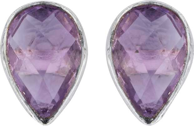 Lynn Rodgers Sterling Silver Amethyst Stud
