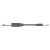 Standard 3.5mm stereo jack to 6.3mm stereo jack 3m