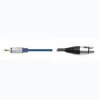 Lynx XLR (f) to 3.5mm stereo jack Minidisc cable 1m