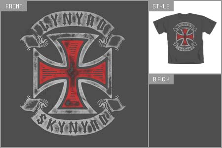 Lynyrd Skynyrd (Cross) T-shirt cid_5711TSCP