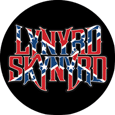 Lynyrd Skynyrd Flag Logo Button Badges