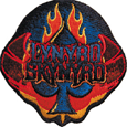 Lynyrd Skynyrd Flaming Spade Logo Patch