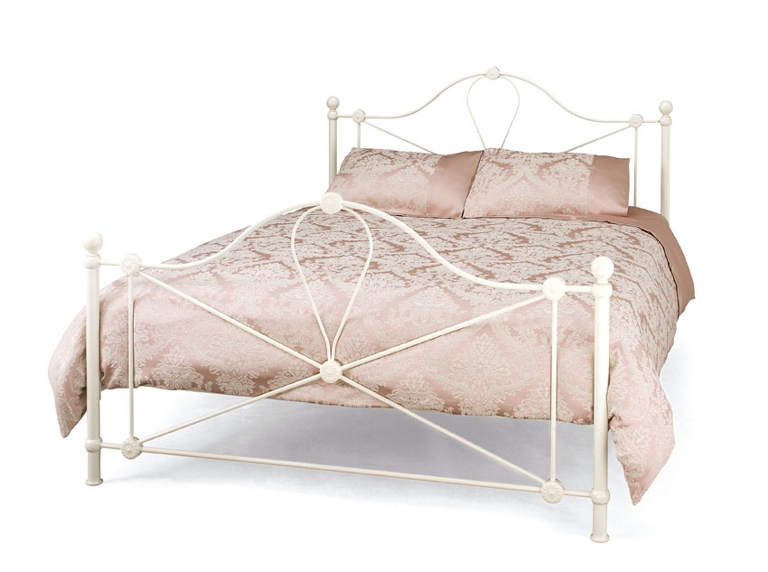 Ivory Double Bedstead