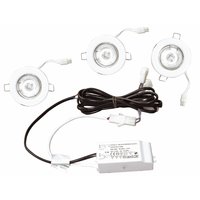 LYTLEC Fixed MR16 White Low Voltage Downlight Pack of 3