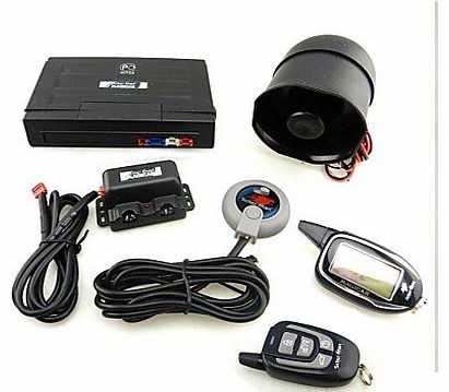 LZX Alarms and security LZX M7 Russian Version Two-Way Car Alarm System - Black