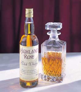 Whisky & Cut-glass Decanter