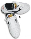 M.A.R International Ltd. MAR Training Shoes White (Leather) 35A