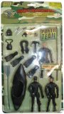 M&C Toys World Peacekeepers - 9cm Poseable action figurer with accessories - Navy Seals