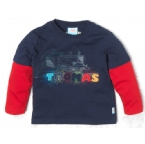 M and M Direct Thomas The Tank Engine Infant Long Sleeve T-Shirt Navy