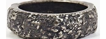 M.Cohen Oxidised Sterling Silver Ring mco0083oxios